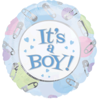 It's A Boy Pins & Things balloon