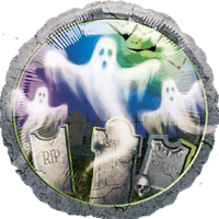 Scary Ghosts balloon