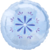 Clear Snowflake Pattern Balloon in a Box Small Image