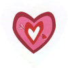 Clear Heart With Arrow Balloon in a Box Small Image
