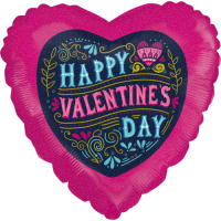Vintage Valentine Heart balloon