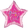 Giant Pink Baby Girl Balloon in a Box Small Image