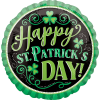 Happy St Patrick's Clover Balloon in a Box Small Image