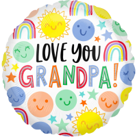 Love You Grandpa  Smiles balloon