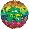 Colourful Happy St. Patricks Day Balloon in a Box Small Image