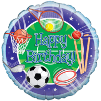 All Sports Happy Birthday balloon