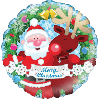 Merry Christmas Friends  balloon