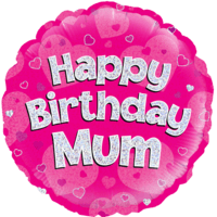 18" Mum’s Eternal Love Birthday  balloon