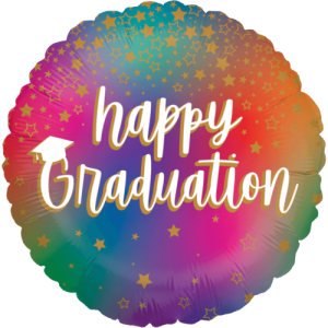 Colorful Grad Balloon in a Box