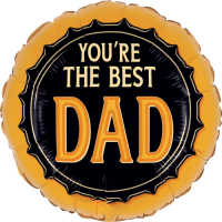 Best Dad Beer Cap balloon