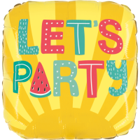 Let's Party balloon