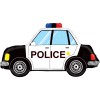 Police Panda Car  Balloon in a Box Small Image