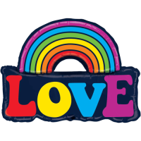 Love Rainbow balloon