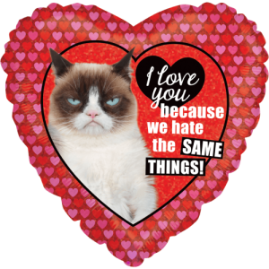 Grumpy Cat® Love Balloon in a Box