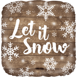 Let it Snow Balloon in a Box