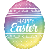 Rainbow Easter Egg Holographic Balloon in a Box Small Image