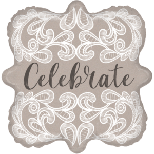 Lace Celebrate Balloon in a Box