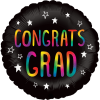Rainbow Congrats Grad Balloon in a Box Small Image