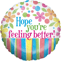 Pastel Hope Youre feeling Better balloon