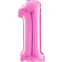 Giant Pink 1 balloon