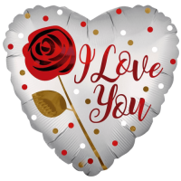 I Love You Rose balloon