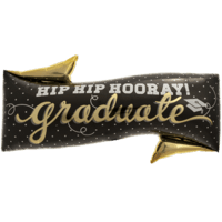 Hip Hip Hooray Graduate balloon