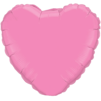 18" Heart Pink balloon
