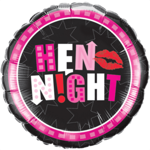 Hen Night Smooch Balloon in a Box