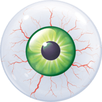 Big Horrible Eyeball Bubble balloon