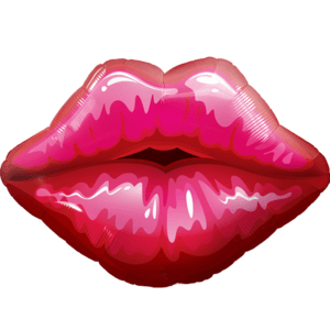 30" Pucker Up Lips Balloon in a Box