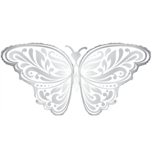 44" Giant Wedding Butterfly Balloon in a Box