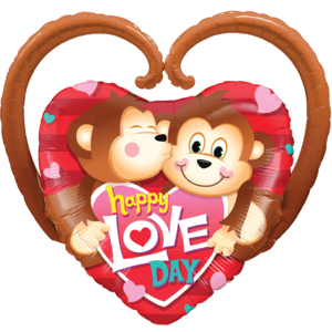 39" Happy Love Day Balloon in a Box