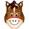 Giant Happy Horse Balloon in a Box Small Image