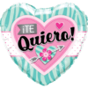 18" Te Quiero Heart Balloon in a Box Small Image