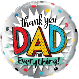 Thank You Dad For Everything! Balloon in a Box