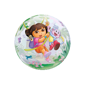 Dora and Boots Exploring Balloon in a Box