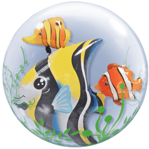 Giant Fishes Double Bubble Balloon in a Box