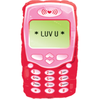 Love Phone balloon