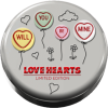 Love Hearts Will You Be Mine Tin additional gift